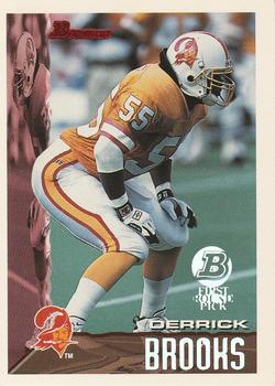 1995 Bowman - First Round Picks #28 Derrick Brooks Front