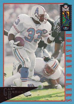 1995 Classic NFL Experience - Gold #38 Gary Brown Front