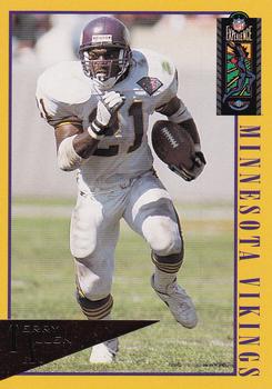 1995 Classic NFL Experience - Gold #58 Terry Allen Front