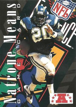 1995 Classic NFL Experience - Super Bowl Game #A1 Natrone Means Front