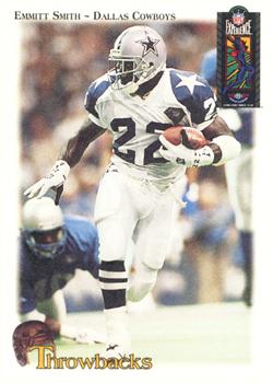 1995 Classic NFL Experience - Throwbacks #T7 Emmitt Smith Front