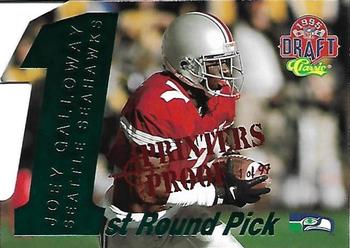 1995 Classic NFL Rookies - Die Cuts Printer's Proofs #8 Joey Galloway Front