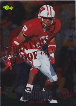 1995 Classic NFL Rookies - Printer's Proofs Silver #75 Lee DeRamus Front