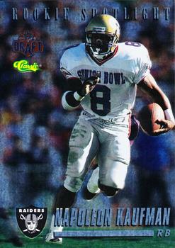 1995 Classic NFL Rookies - Rookie Spotlight #RS6 Napoleon Kaufman Front