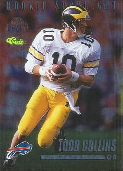 1995 Classic NFL Rookies - Rookie Spotlight #RS17 Todd Collins Front