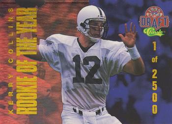 1995 Classic NFL Rookies - Rookie of the Year Redemption #ROY5 Kerry Collins Front