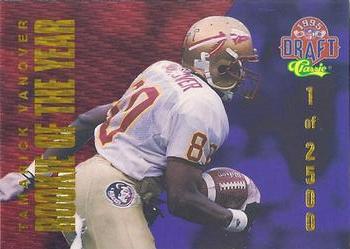 1995 Classic NFL Rookies - Rookie of the Year Redemption #ROY17 Tamarick Vanover Front