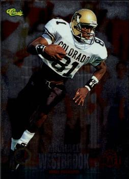 1995 Classic NFL Rookies - Silver #4 Michael Westbrook Front