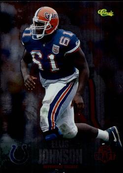 1995 Classic NFL Rookies - Silver #15 Ellis Johnson Front
