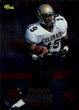 1995 Classic NFL Rookies - Silver #21 Rashaan Salaam Front