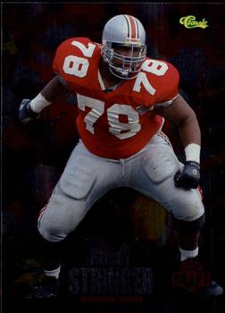 1995 Classic NFL Rookies - Silver #24 Korey Stringer Front