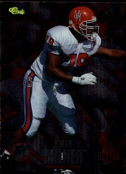 1995 Classic NFL Rookies - Silver #25 Billy Milner Front