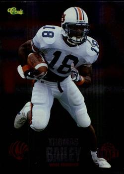 1995 Classic NFL Rookies - Silver #33 Thomas Bailey Front