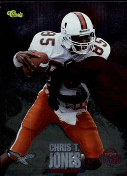 1995 Classic NFL Rookies - Silver #48 Chris T. Jones Front