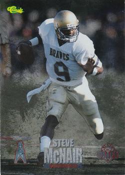 1995 Classic NFL Rookies - Silver #69 Steve McNair Front