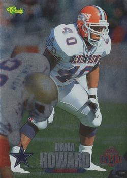 1995 Classic NFL Rookies - Silver #81 Dana Howard Front