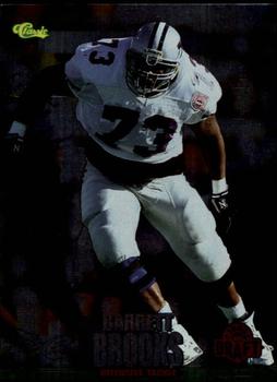 1995 Classic NFL Rookies - Silver #89 Barrett Brooks Front