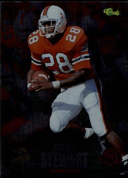 1995 Classic NFL Rookies - Silver #91 James Stewart Front