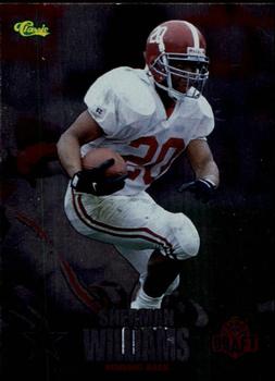 1995 Classic NFL Rookies - Silver #94 Sherman Williams Front