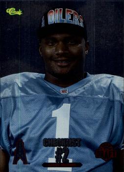 1995 Classic NFL Rookies - Silver #100 Steve McNair Front