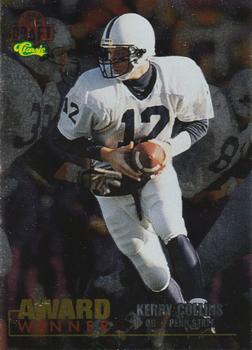 1995 Classic NFL Rookies - Silver #102 Kerry Collins Front