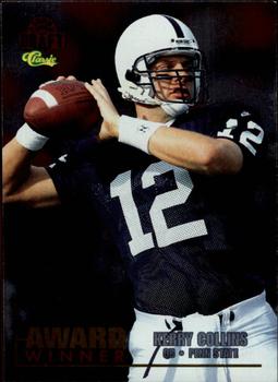 1995 Classic NFL Rookies - Silver #104 Kerry Collins Front