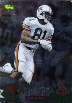 1995 Classic NFL Rookies - Silver #45 Frank Sanders Front