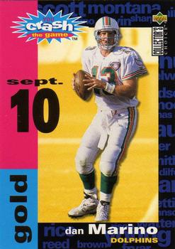 1995 Collector's Choice - You Crash the Game Gold #C1 Dan Marino Front