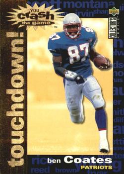 1995 Collector's Choice - You Crash the Game Gold Touchdown! Exchange #C26 Ben Coates Front