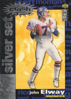 1995 Collector's Choice - You Crash the Game Silver Set Exchange #C2 John Elway Front