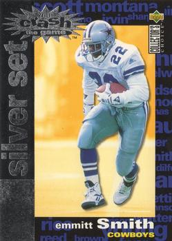 1995 Collector's Choice - You Crash the Game Silver Set Exchange #C15 Emmitt Smith Front