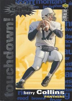 1995 Collector's Choice - You Crash the Game Silver Touchdown! Exchange #C3 Kerry Collins Front
