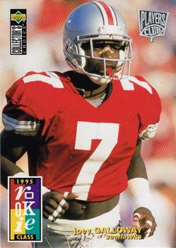 1995 Collector's Choice - Player's Club #8 Joey Galloway Front