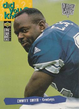 1995 Collector's Choice - Player's Club #50 Emmitt Smith Front