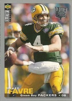 1995 Collector's Choice - Player's Club #73 Brett Favre Front