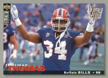 1995 Collector's Choice - Player's Club #79 Thurman Thomas Front