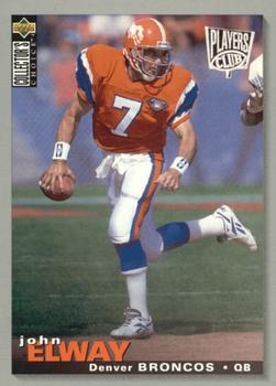 1995 Collector's Choice - Player's Club #88 John Elway Front