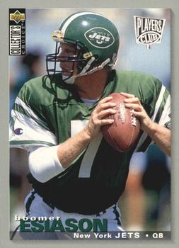1995 Collector's Choice - Player's Club #111 Boomer Esiason Front