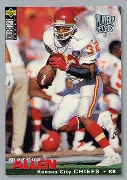 1995 Collector's Choice - Player's Club #145 Marcus Allen Front