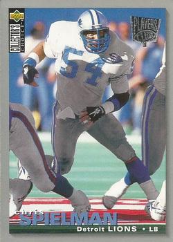 1995 Collector's Choice - Player's Club #184 Chris Spielman Front