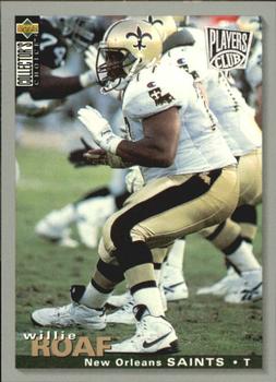 1995 Collector's Choice - Player's Club #187 Willie Roaf Front