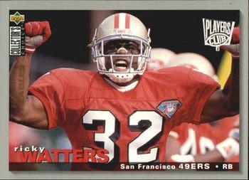 1995 Collector's Choice - Player's Club #190 Ricky Watters Front