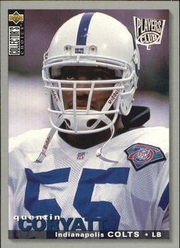 1995 Collector's Choice - Player's Club #192 Quentin Coryatt Front