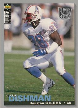 1995 Collector's Choice - Player's Club #198 Cris Dishman Front