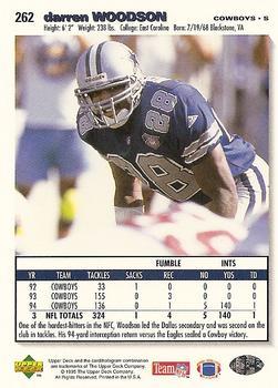 1995 Collector's Choice - Player's Club #262 Darren Woodson Back