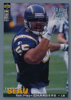 1995 Collector's Choice - Player's Club #287 Junior Seau Front