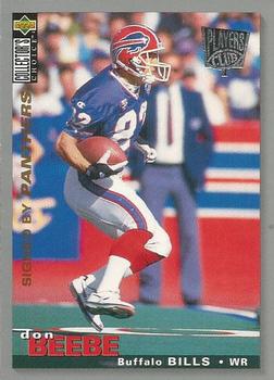 1995 Collector's Choice - Player's Club #342 Don Beebe Front