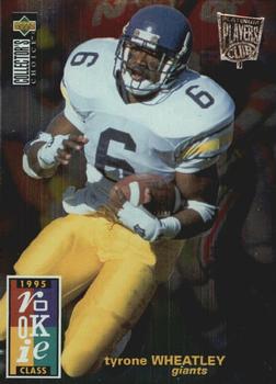 1995 Collector's Choice - Platinum Player's Club #14 Tyrone Wheatley Front