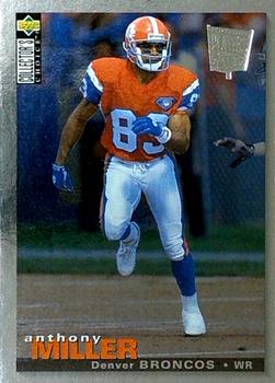 1995 Collector's Choice - Platinum Player's Club #60 Anthony Miller Front