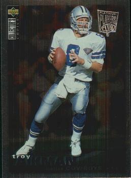 1995 Collector's Choice - Platinum Player's Club #66 Troy Aikman Front